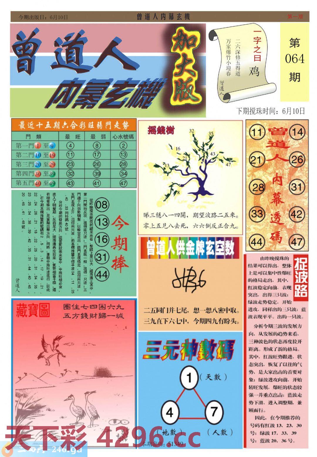 ：曾道人内幕加大版